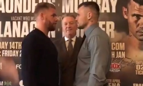 Бывший и возможный соперники Головкина провели дуэль взглядов