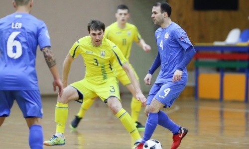 Сборная Казахстана сыграла вничью с Украиной