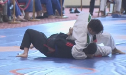 Международный турнир по грэпплингу проходит в Астане