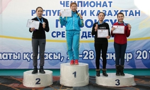 В Алматы завершился чемпионат Казахстана среди девушек до 17 лет