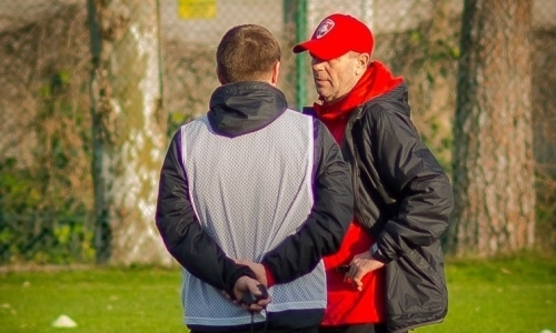 Фоторепортаж с вечерней тренировки «Кайсара» на УТС в Турции