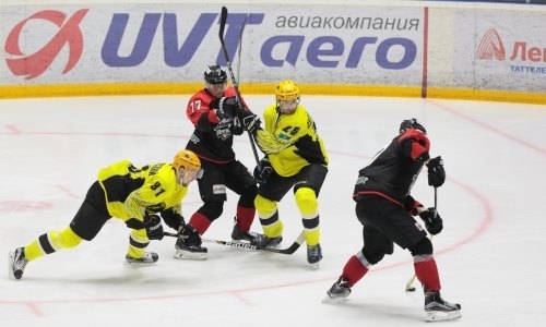 Фоторепортаж с матча ВХЛ «Нефтяник» — «Сарыарка» 5:2