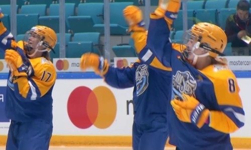 Участницы Матча звёзд ЖХЛ исполнили танец «Қара жорға»