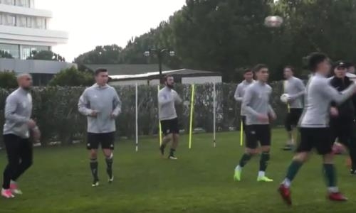 Видео тренировки «Тобола» в Турции