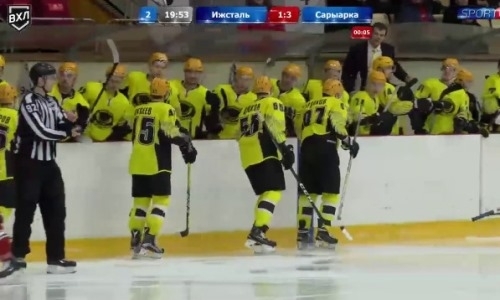 Видеообзор матча ВХЛ «Ижсталь» — «Сарыарка» 6:8