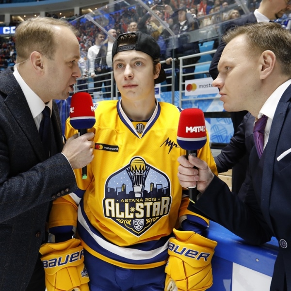 Главные звёзды Галактики КХЛ. Лучшие фото Недели Звёзд хоккея в Астане