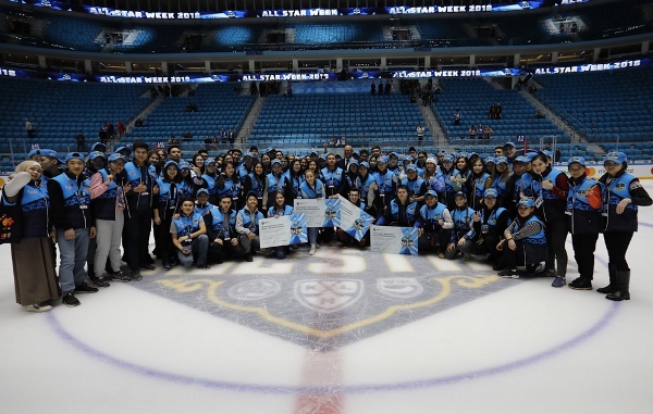 Главные звёзды Галактики КХЛ. Лучшие фото Недели Звёзд хоккея в Астане