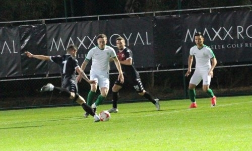 Фоторепортаж с товарищеского матча «Атырау» — «Фламуртари» 1:1