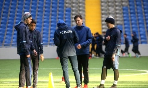 Фоторепортаж с тренировки «Астаны М»