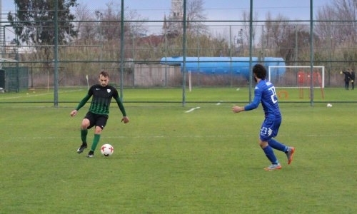 Фоторепортаж с товарищеского матча «Атырау» — «Теута» 0:0