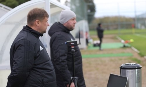 Фоторепортаж с товарищеского матча «Актобе» — «Скендербеу» 1:2