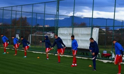 Фоторепортаж с товарищеского матча «Акжайык» — «Мариуполь» 1:3