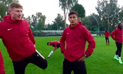 Видео тренировки «Кайсара» на УТС в Турции