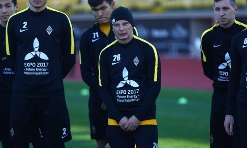 Фоторепортаж с первой тренировки «Кайрата» на УТС в Турции