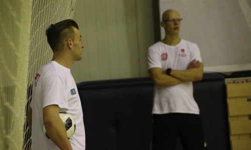 Фоторепортаж с тренировки сборной Казахстана