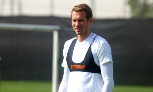 Фоторепортаж с тренировки «Астаны» на УТС