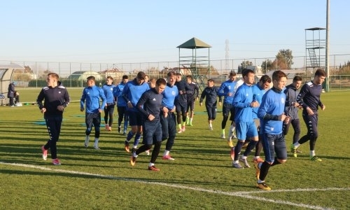 Фоторепортаж с тренировки «Окжетпеса» на УТС