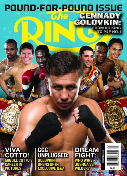 «Экземпляры найти невозможно, их забрали домой». Редактор The Ring рассказал о популярности выпуска журнала с Головкиным на обложке