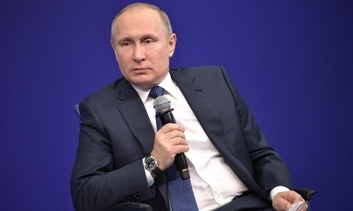 Президент России пожелал успехов участникам боксерского форума, лицом которого стал Головкин