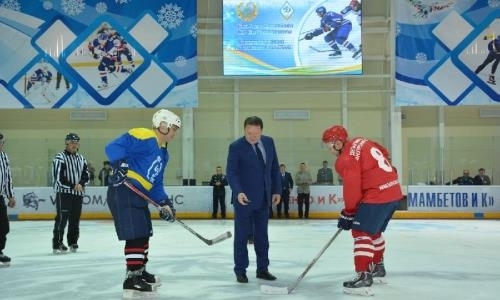 Первый чемпионат по хоккею МВД РК прошел в Петропавловске