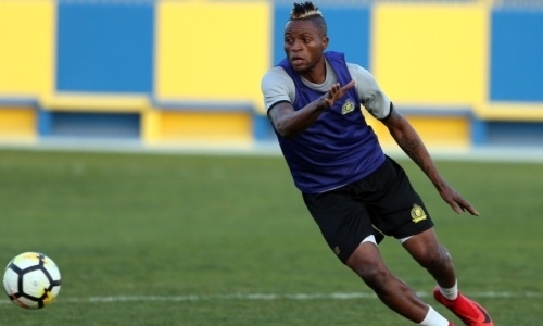 Экс-игрок «Астаны» Кабананга провел первую тренировку в «Аль-Наср»