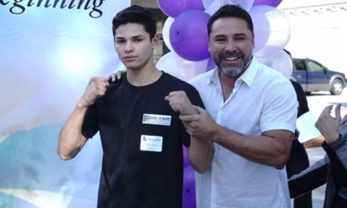 Непобежденный проспект может выступить в андеркарде реванша Головкина и Альвареса