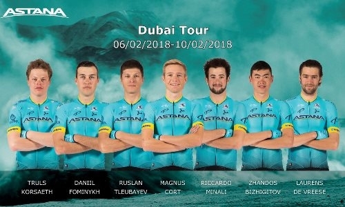 «Астана» назвала состав на «Дубай Тур»