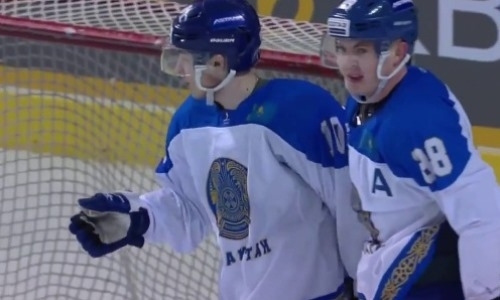 Видео шайб Казахстана в товарищеском матче с Южной Кореей 3:1