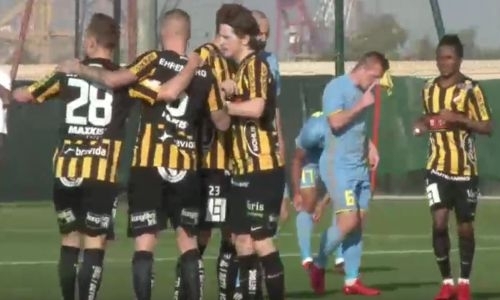 «Астана» минимально уступает «Хеккену» после первого тайма