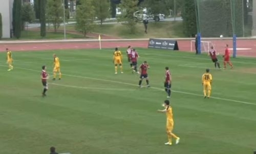 «Кайрат» минимально уступает «Вождовацу» после первого тайма