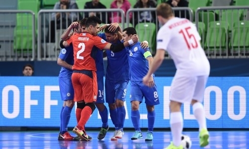 Сборная Казахстана второй раз подряд вышла в полуфинал чемпионата Европы