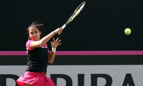 Дияс проиграла стартовую встречу матча Кубка Федерации Казахстан — Япония