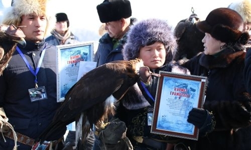 Тринадцатилетний мальчик стал лучшим беркутчи в Казахстане