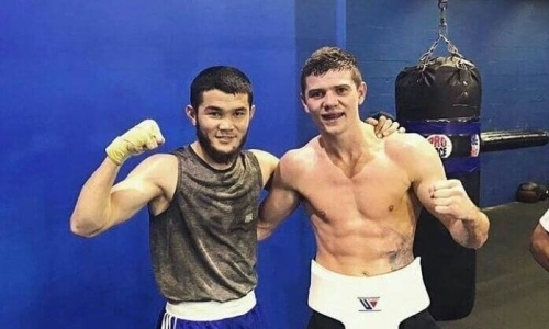 Шарибаев провел спарринг с чемпионом Олимпиады-2012