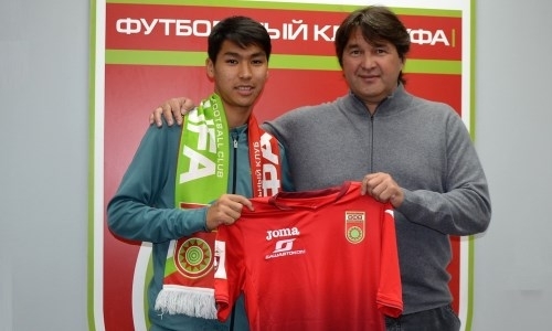 «Казахский Месси» Сейдахмет подписал контракт с «Уфой» 