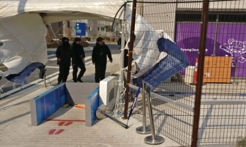 Ураган помешал выступлениям казахстанцев на Олимпиаде в Пхёнчхане