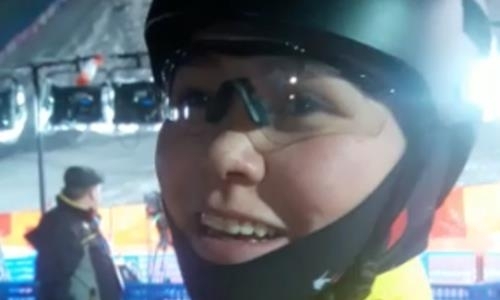 Казахстанская фристайлистка объяснила неудачное выступление на Олимпиаде-2018