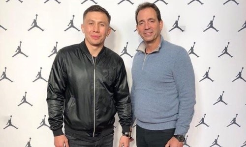 Головкин посетил мероприятие бренда Jordan в Лос-Анджелесе