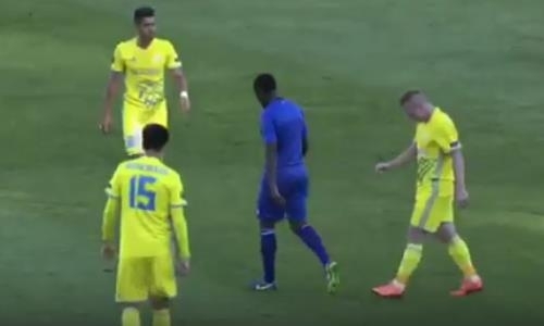 Видео голов «Астаны» в ворота «Реала»