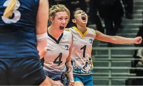 В Талдыкоргане продолжаются матчи четвертого тура женской Национальной лиги