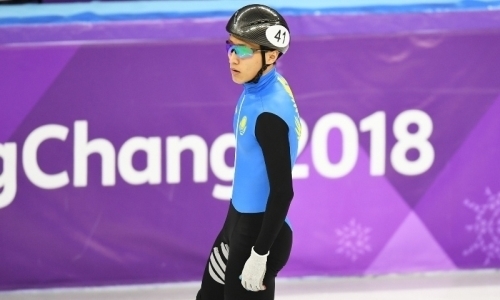 Шорт-трекист Жумагазиев сошел с дистанции в олимпийском четвертьфинале дистанции 500 метров