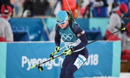 Казахстан — 14-й в биатлонной женской эстафете на Олимпиаде-2018