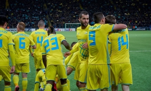 Футболисты «Астаны» провели юбилейные матчи в еврокубках