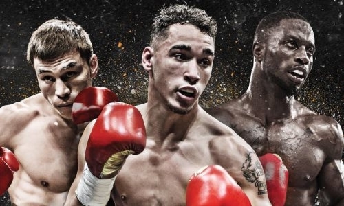 Вышел постер вечера бокса в Канаде с участием Джукембаева и Хусаинова