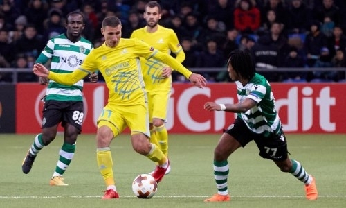 «Астана» забила «Спортингу» больше, чем «Барселона» с «Ювентусом»