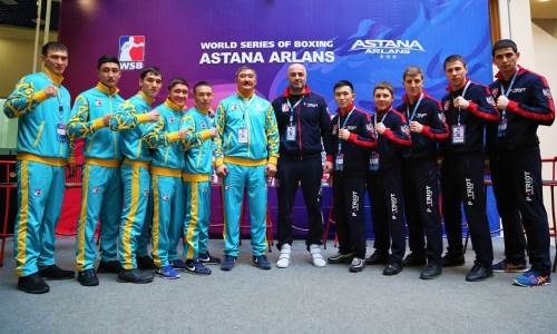 «Astana Arlans» и «Patriot Boxing Team» прошли процедуру взвешивания перед матчем WSB в Кокшетау