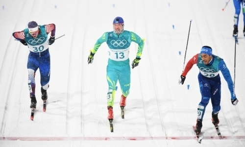 Лыжник Полторанин идет 11-м после 15 километров олимпийского марафона в Пхёнчхане