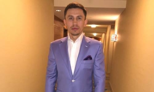 Головкин показал новый костюм к пресс-конференции рематча с Альваресом