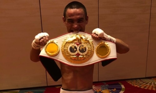 Казахстанский боксер выиграл пояс IBF в Макао