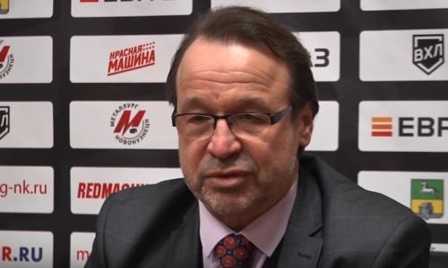 Видео послематчевой пресс-конференции игры ВХЛ «Металлург» — «Торпедо» 2:3 ОТ
